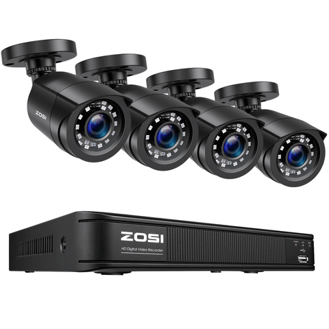 C106 1080P 8 Channel Security Camera System + Optional Hard Drive