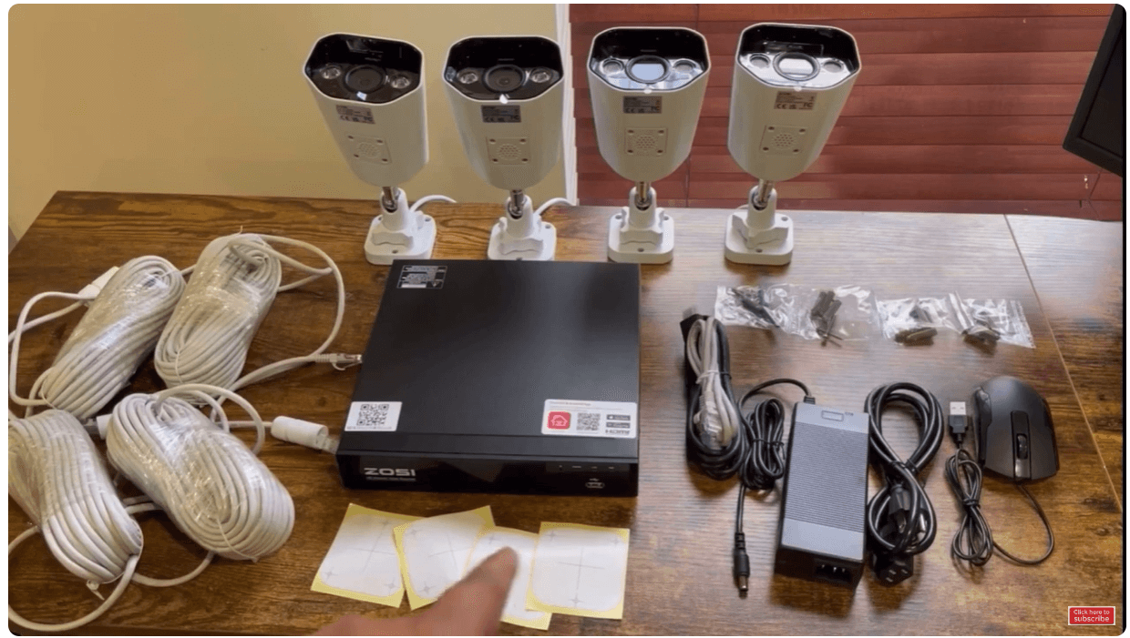 C182 4K 16 Channel PoE Security System(32 Camera Capable) + 4TB Hard Drive