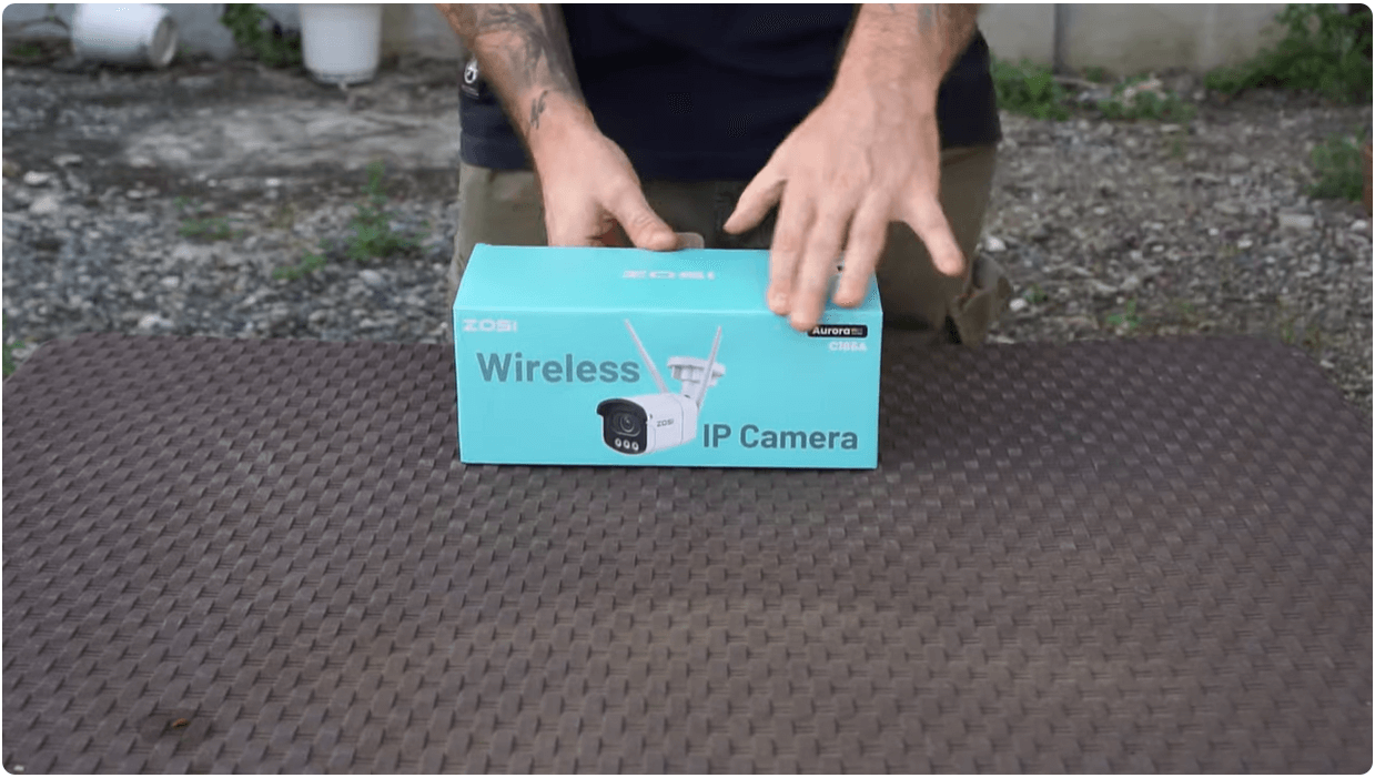 C186A 4K/5MP WiFi Camera with Full-Color Night + Up to 256GB Local Storage