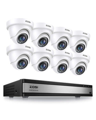 C419 1080p 16CH Security System + Up to 16 Cameras + 2TB/4TB HDD