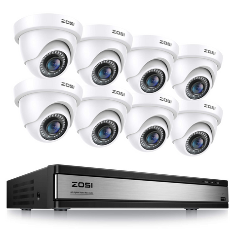 C419 1080p 16CH Security System + Up to 16 Cameras + 2TB/4TB HDD
