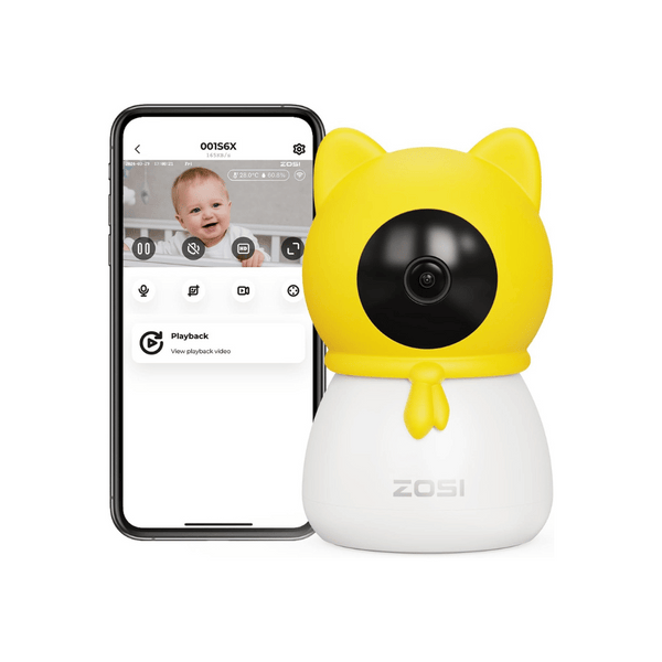 C516 4MP 2.4GHz/5GHz Baby Camera + Face/Sound Detect