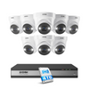 C225 4K 16CH Security System(32-Camera Capable) + NVR Support Dual Hard Drive + 4TB HDD