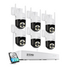 C296 5MP Wi-Fi 6 Security Camera System + 8CH NVR with 2TB HDD + Person Vehicle Detection