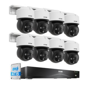 C290 4K 16 Channel PoE Security System(32 Camera Capable) + 4TB Hard Drive
