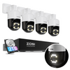 C296B 4K PTZ PoE Security System + Up to 8 Cameras + 2TB / 4TB Hard Drive
