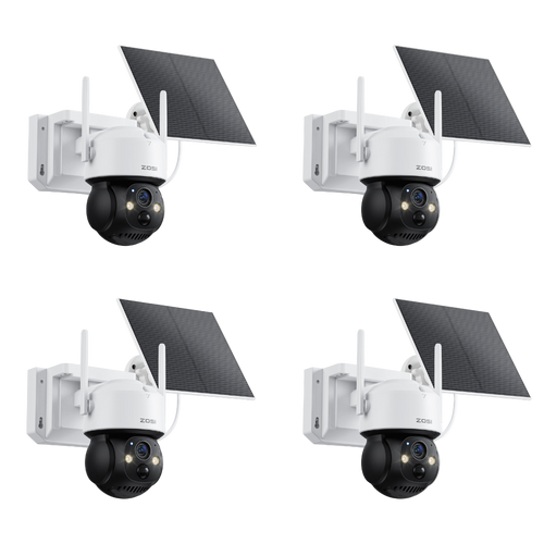 C291 4MP Battery Powered Solar Camera + 32GB Memory Card