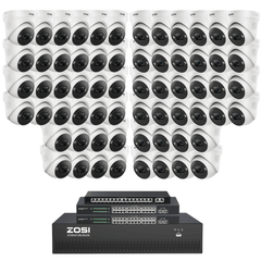 [Includes 16TB]C225 64 Channel 4K PoE Security Camera System for Business + 16TB (4*4TB)