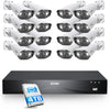 C182 4K 16 Channel Security System(32 Camera Capable) + 4TB Hard Drive