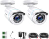 C106 2pack/4pack 1080P Security Cameras + 60ft BNC Cable (ZG1062B) Zosi