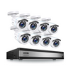 C106 16 Channel 1080P CCTV Camera System + Up to 16 Cameras + Optional Hard Drive Zosi