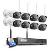 C302 3MP 8 Channel WiFi-6 Security Camera System + Up To 2TB HDD Local Storage