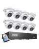 C429 5MP Security System + Up to 8 Cameras + 4K 8CH PoE NVR + 2TB Hard Drive