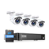 C106 1080P 8 Channel Security Camera System + Optional Hard Drive