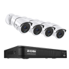 C261 2MP 8CH CCTV Security System with One-Way Audio + Optional 1TB/ 2TB HDD