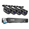 C261 5MP Security System + Up to 8 Cameras + 4K 8CH PoE NVR + 2TB Hard Drive