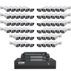 [Includes 16TB]C182 64 Channel 4K PoE Security Camera System for Business + 16TB (4*4TB)