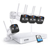 C188 4MP Wireless WiFi Security Camera System + Up to 8 Cameras + 2TB Hard Drive