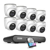 C220 4MP PoE Camera System + 5MP 8-Channel PoE NVR + 2TB Hard Drive