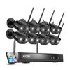 C302 3MP 8-Channel WiFi Security System +1TB/2TB Hard Drive Zosi