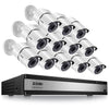 C261 1080P 16 Channel Security System + Up to 16 Cameras + 2TB/4TB Hard Drive Zosi