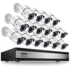 C261 1080P 16 Channel Security System + Up to 16 Cameras + 2TB/4TB Hard Drive Zosi