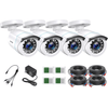 C106 2pack/4pack 1080P Security Cameras + 60ft BNC Cable (ZG1062B)