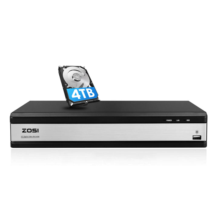 16 Channel 1080P HD Digital Recorder DVR + Bulit-in Hard Drive (ZR16FK) Zosi